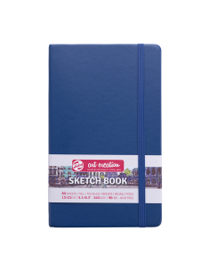 CUADERNO DE BOCETOS AZUL...