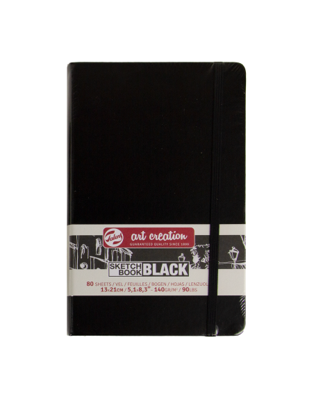 CUADERNOS DE BOCETOS NEGROS HOJAS NEGRAS
