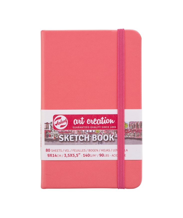 CUADERNOS DE BOCETOS HOJAS CORAL