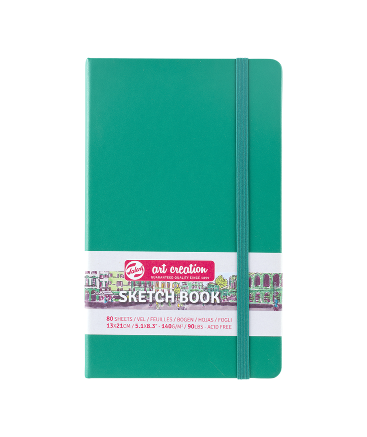 CUADERNOS DE BOCETOS HOJAS TURQUESA