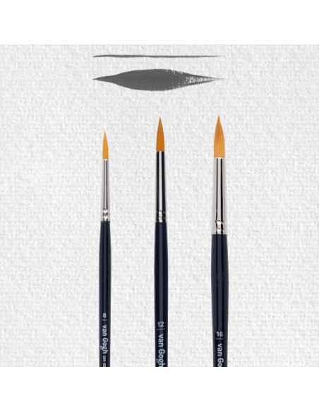 Pinceles planos para óleo y acrílico serie 295 Talens