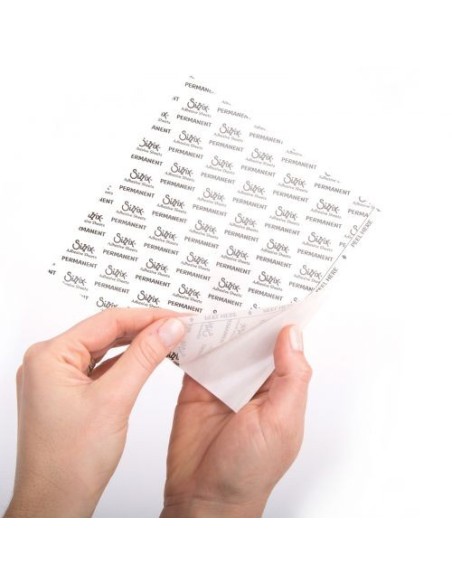 Hojas de adhesivo permanente