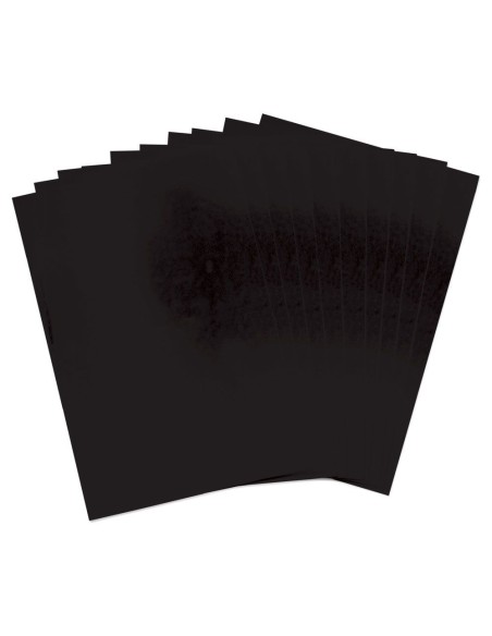 Láminas de plástico mágico negro