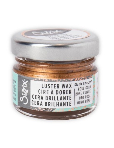 Cera de lustre metalizada