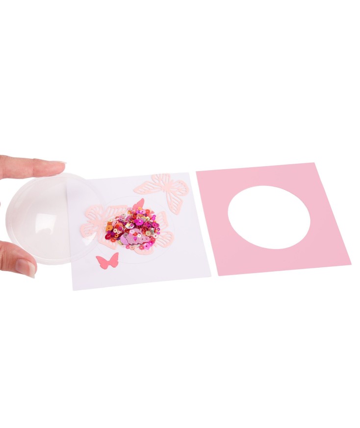 Cúpula agitadora transparente