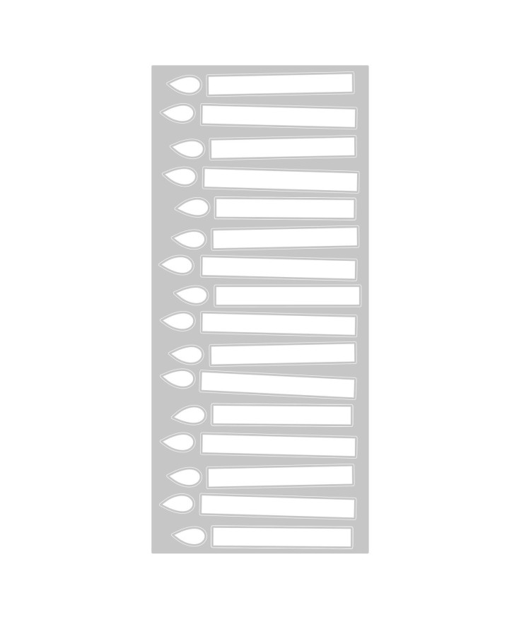 Troquel Thinlits Velas de cumpleaños