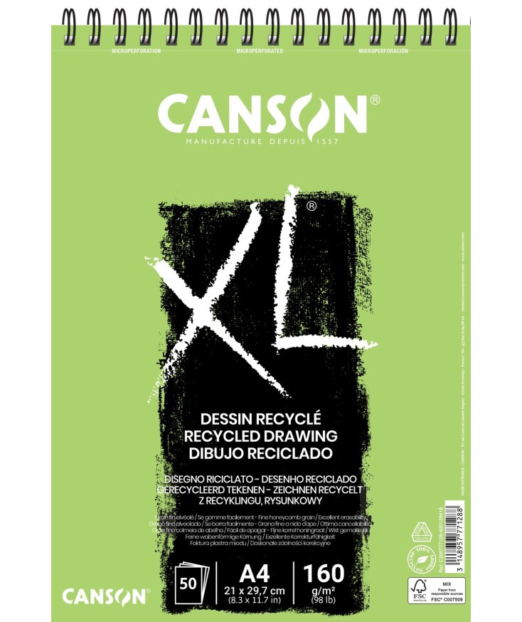 Cuaderno XL Drawing Recycled Canson