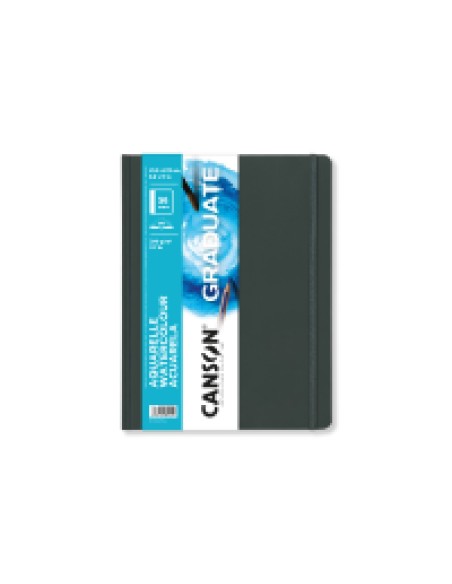 Cuaderno Canson Graduate Acuarela Fino 250g