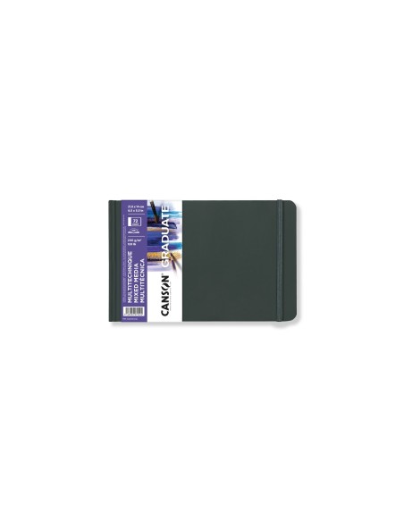 Cuaderno Canson Graduate Mix Media Fino 200g