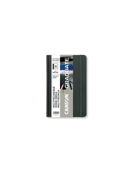 Cuaderno Canson Graduate Mix Media Fino 200g