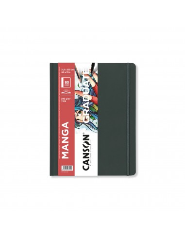 Cuaderno Canson Graduate Manga Liso 200g