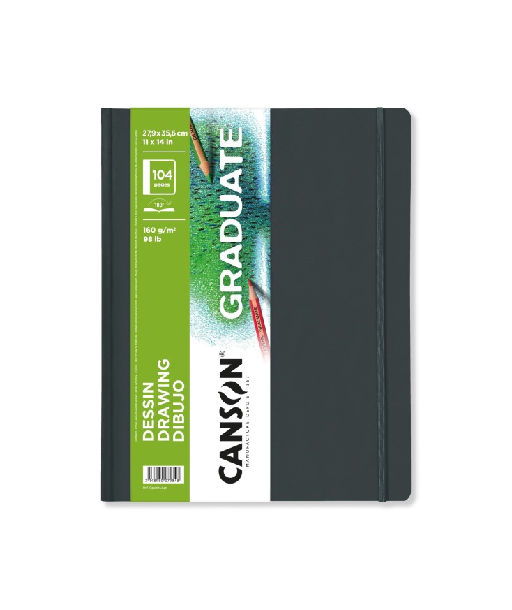 Cuaderno Canson Graduate Dessin Liso 160g
