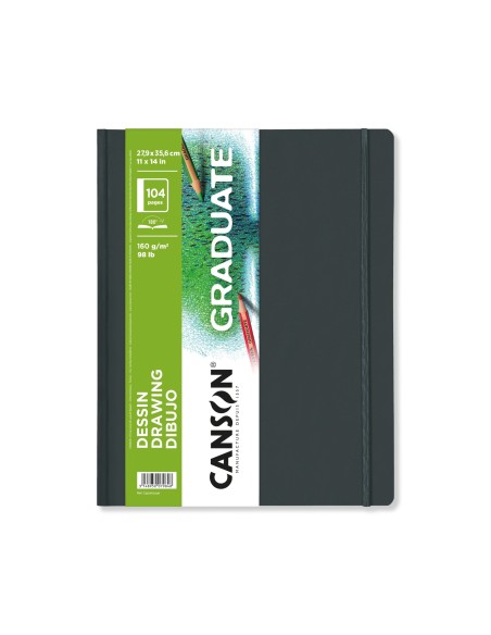 Cuaderno Canson Graduate Dessin Liso 160g