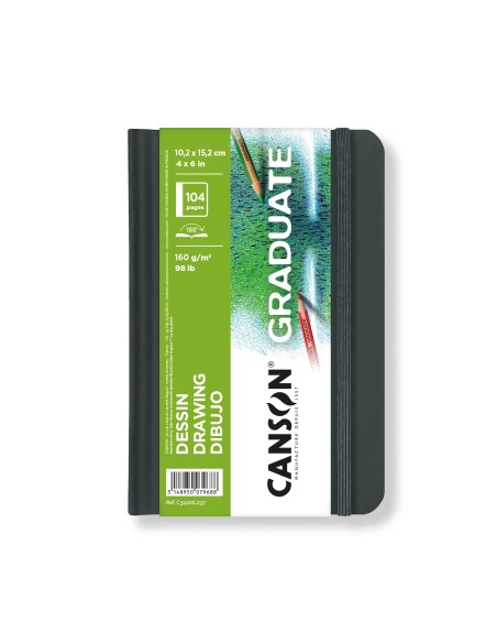 Cuaderno Canson Graduate Dessin Liso 160g