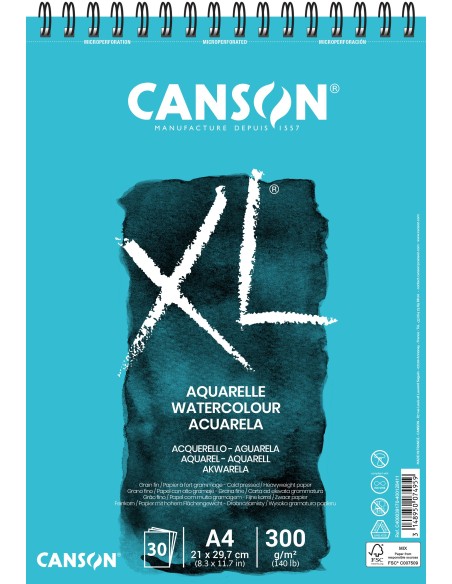 Cuaderno XL Aquarelle Canson
