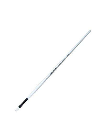 Pincel Cerda Natural Lengua Gato Mango Largo