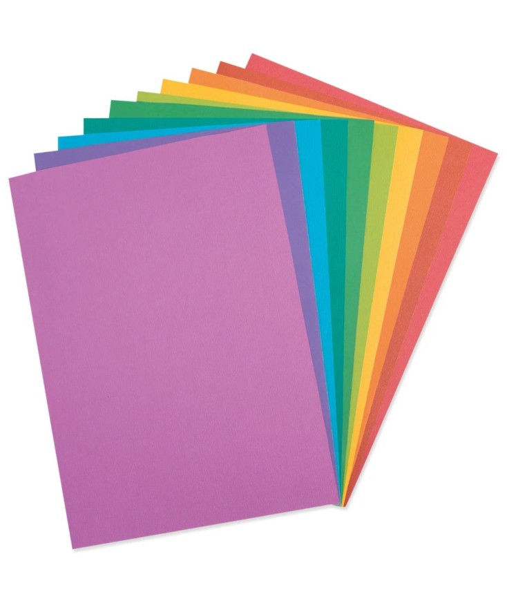 Cartulinas lijables A4 10 Colores (40uds)