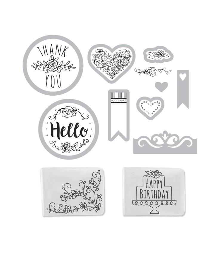 Kit De Inicio Sizzix Sidekick (Blanco Y Gris)
