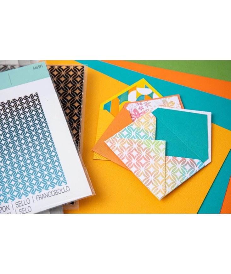 Juego de sellos transparentes Uptown