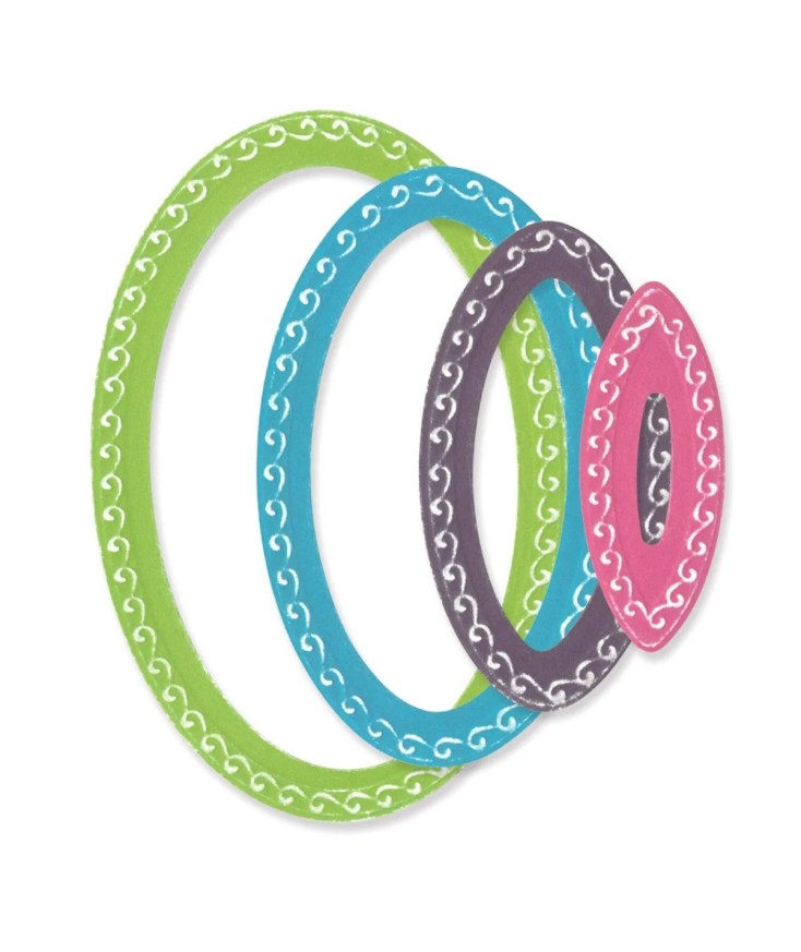 Troqueles Framelits Óvalos (9uds)