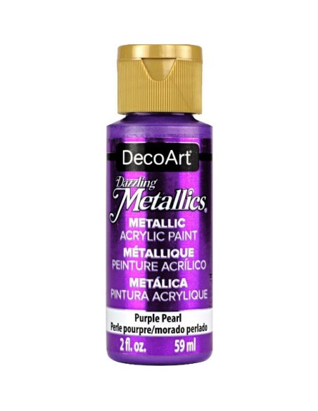 Pintura Acrílica Metálica Alta Pigmentación Decoart®