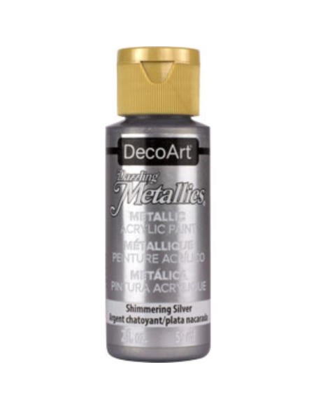 Pintura Acrílica Metálica Alta Pigmentación Decoart®