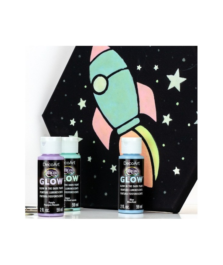 Pintura Acrílica Brillo en la oscuridad Decoart®