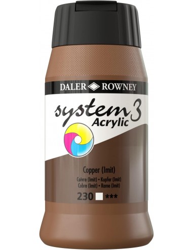 Pintura acrílica System3 500ml Daler...