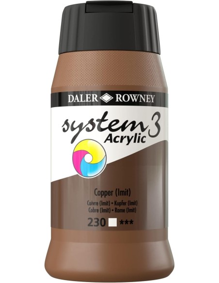 Pintura acrílica System3 500ml Daler Rowney