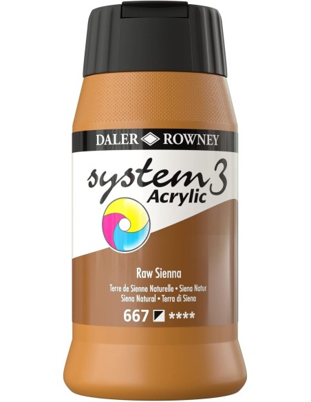 Pintura acrílica System3 500ml Daler Rowney