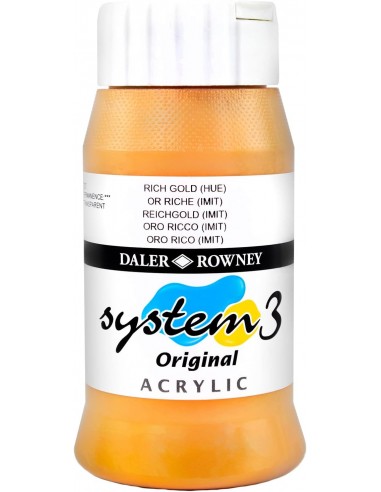 Pintura acrílica System3 500ml Daler...