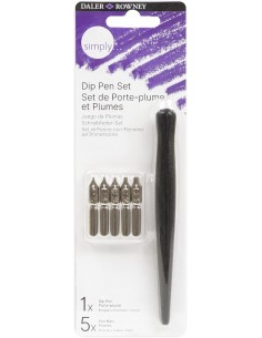 Set de caligrafía con 5...