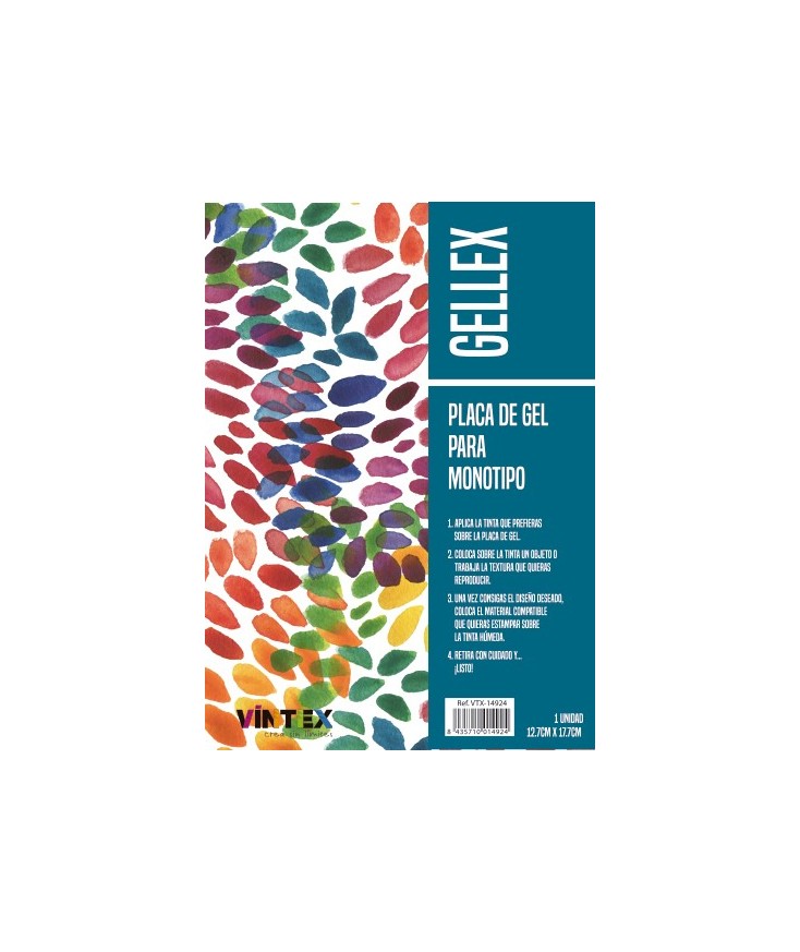Gellex Placas de gel para monotipo Vintex