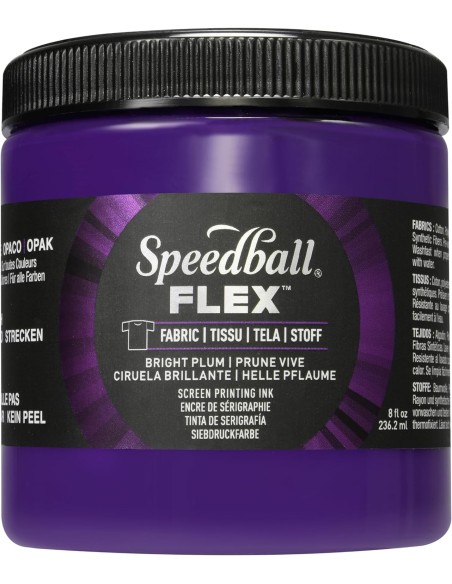 Tinta elástica para tejidos 8oz Speedball