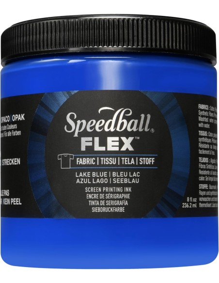 Tinta elástica para tejidos 8oz Speedball