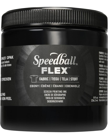 Tinta elástica para tejidos 8oz Speedball