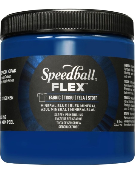 Tinta elástica para tejidos 8oz Speedball