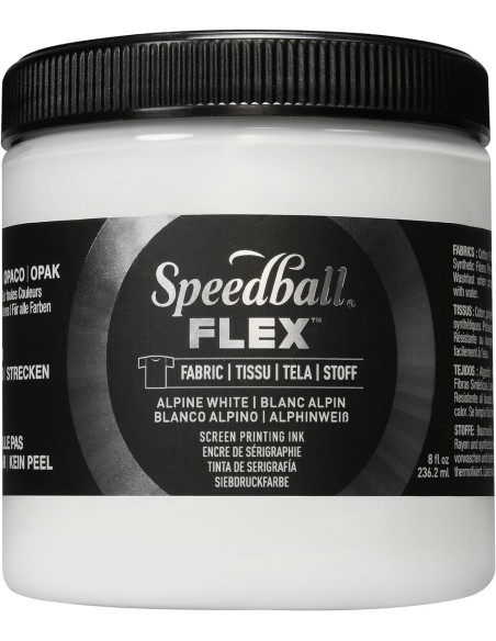 Tinta elástica para tejidos 8oz Speedball