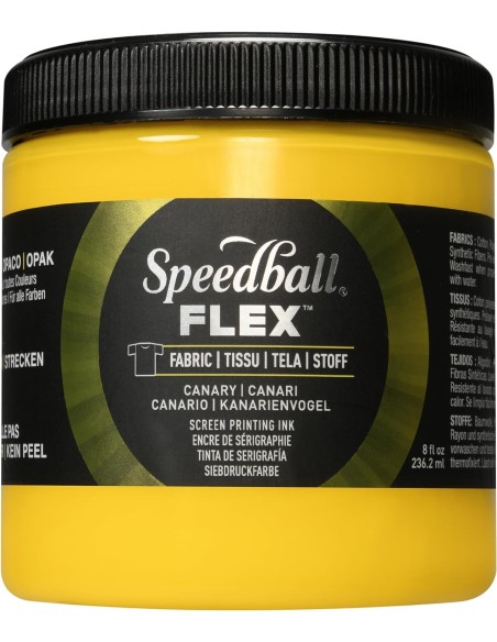 Tinta elástica para tejidos 8oz Speedball
