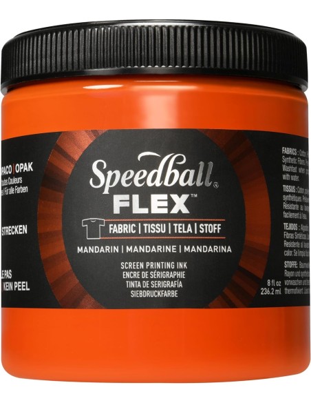 Tinta elástica para tejidos 8oz Speedball