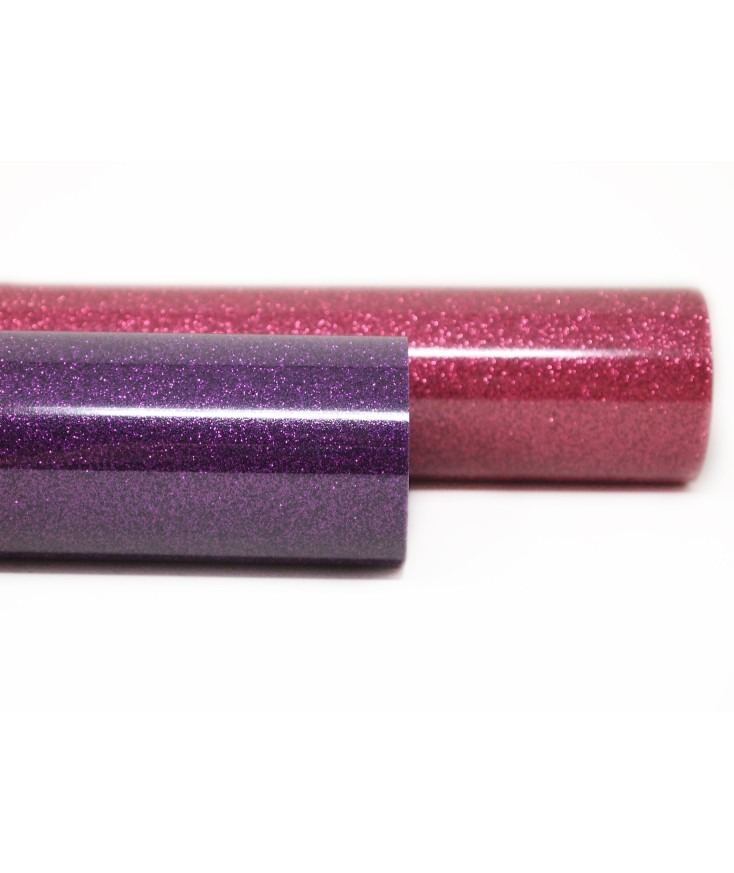 Vinilo textil con textura glitter VINTEX