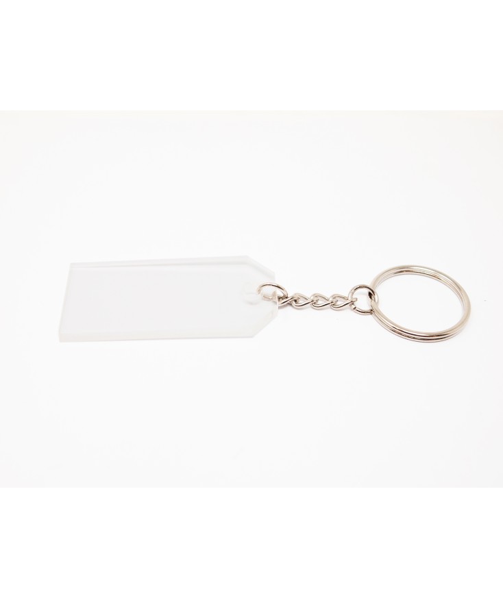 Llaveros metacrilato rectangulares 20 uds Vintex
