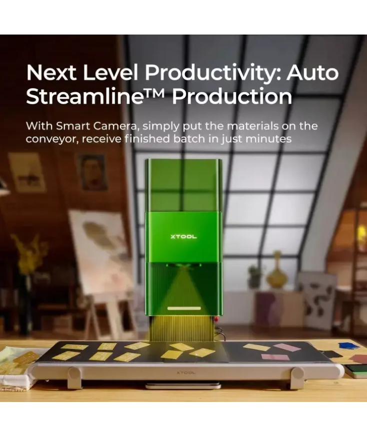 Xtool F1 láser Fibra + Diodo 20W