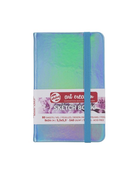 CUADERNOS DE BOCETOS AZUL HOLOGRÁFICO