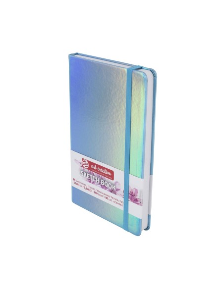 CUADERNOS DE BOCETOS AZUL HOLOGRÁFICO