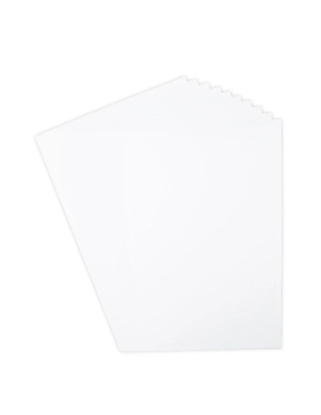 Cartulinas tono blanco (60uds) Sizzix