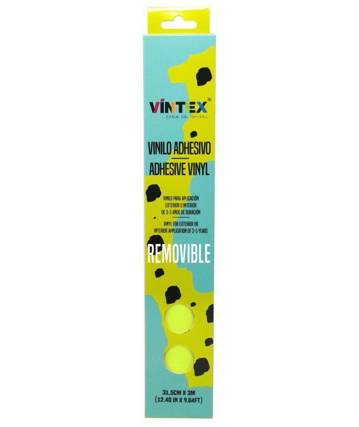 Vinilo Adhesivo Mate Removible (31.5cm x 3m) Vintex