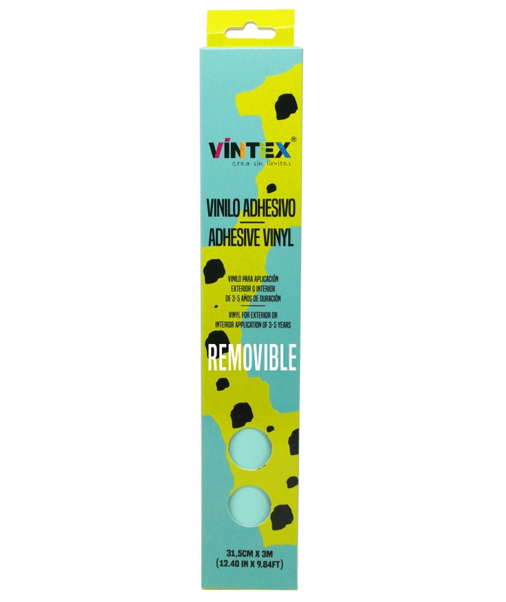 Vinilo Adhesivo Mate Removible (31.5cm x 3m) Vintex