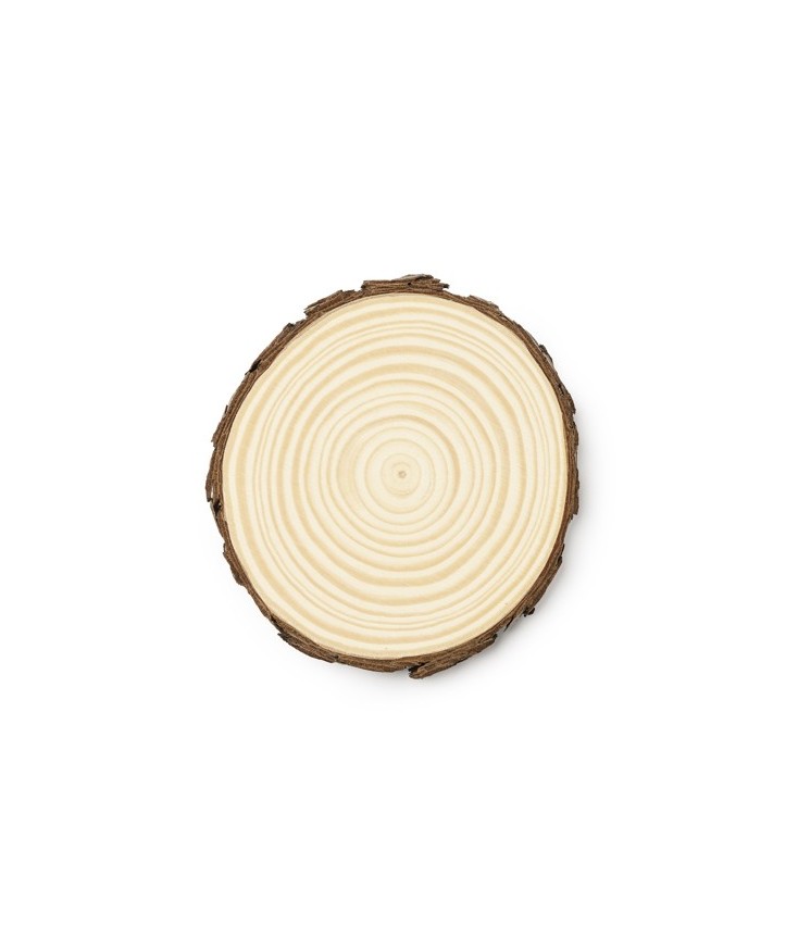 Set Posavasos Tronco Natural 4uds