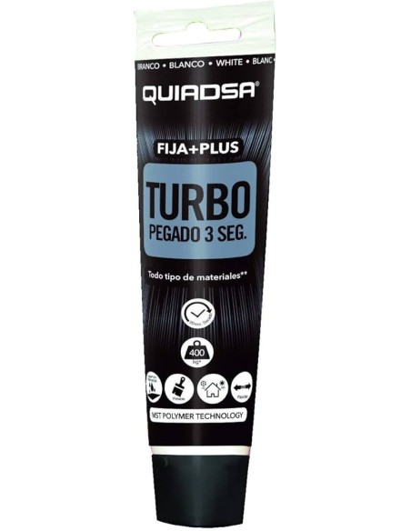 ADHESIVO FIJA + PLUS TURBO BLANCO QUIADSA
